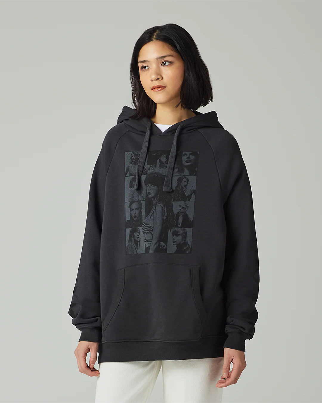 Taylor Swift | The Eras Tour Through LA Black Hoodie - Image 6
